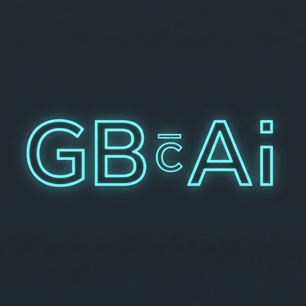 Grant Builds With AI cover art: GB c-bar Ai in neon